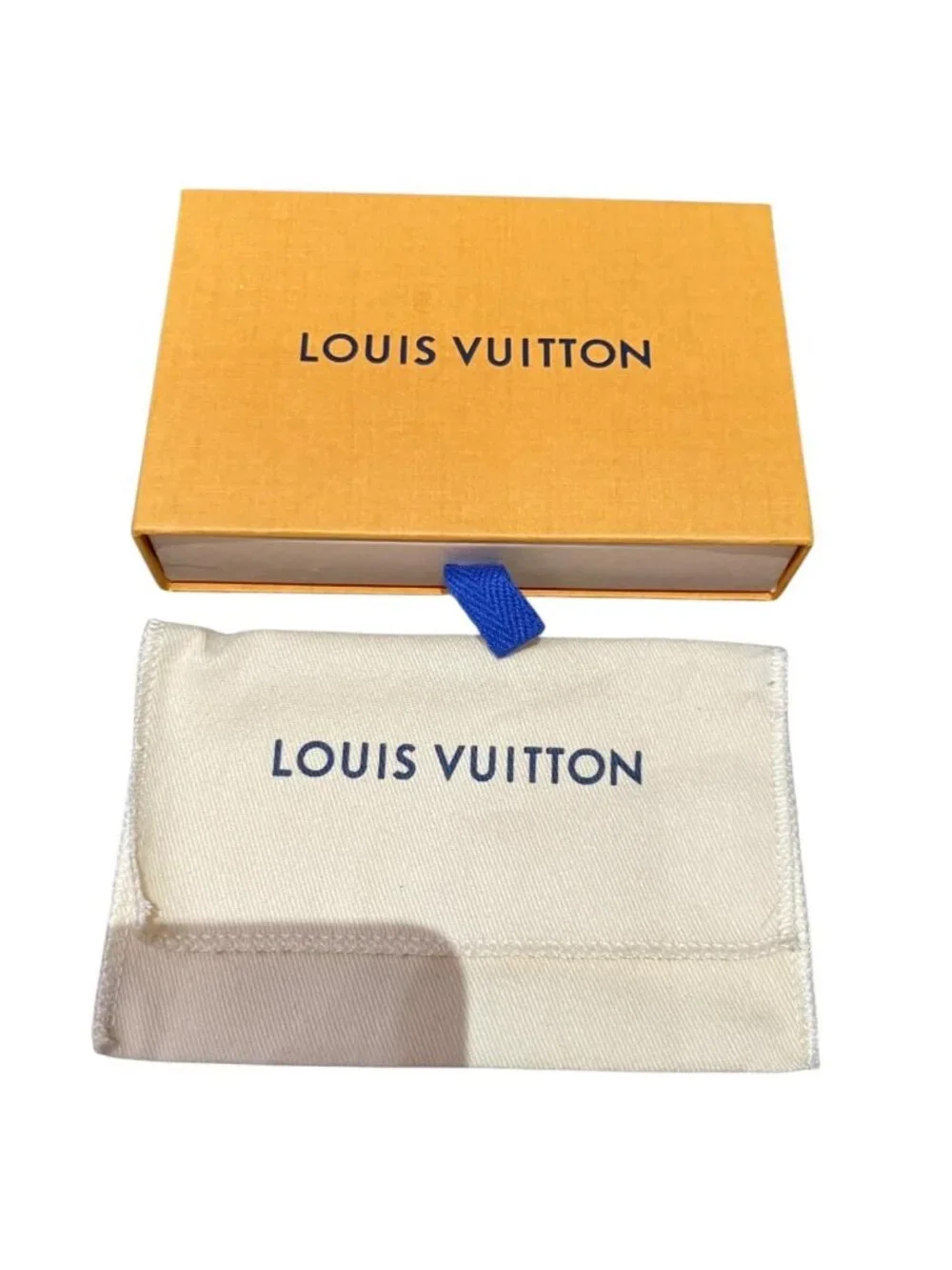 Louis Vuitton Portefeuille Lock Mini Taurillon Trifold Wallet Leather